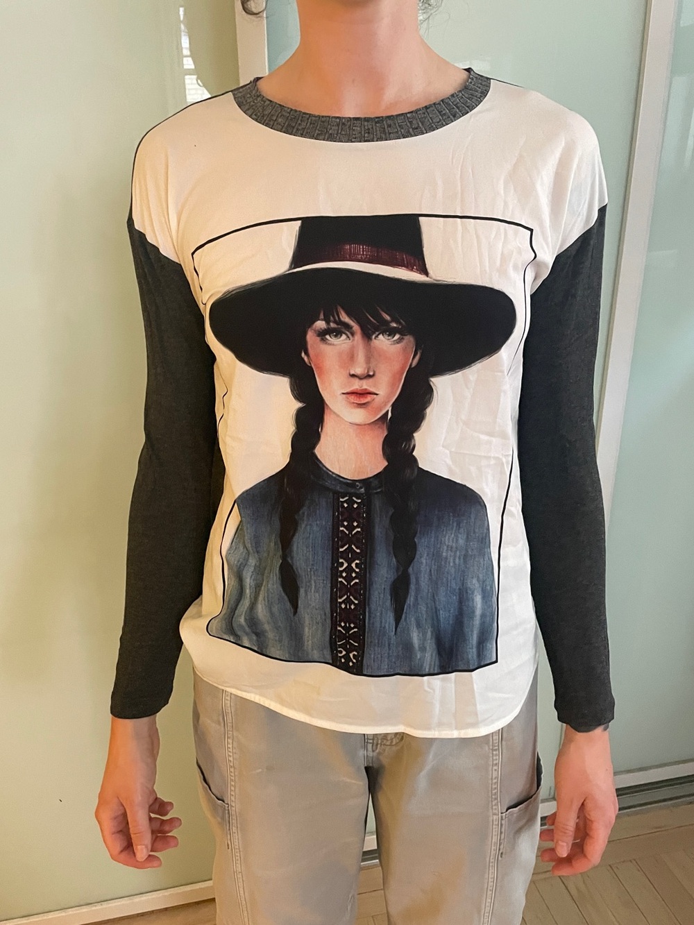 Zara W&B — CountyGirl Graphic Long Sleeve